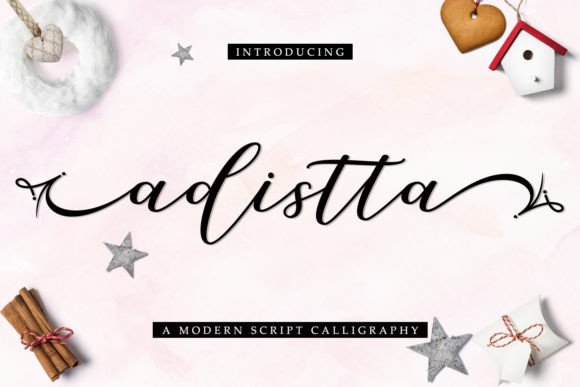 Adistta: A Fresh Handwritten Script Font for Modern Branding
