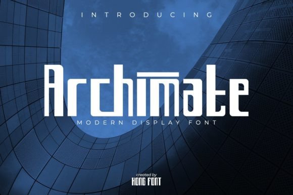 Archimate: A Playful Handwritten Script Font for Editorial Design