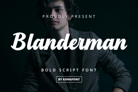 Blanderman: A Modern Playful Script Font for Real Branding