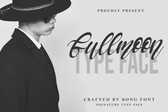 Fullmoon: A Playful Script Font for Modern Branding