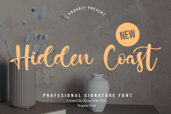 Hidden Coast Font for Handmade Branding That Feels Warm and Real