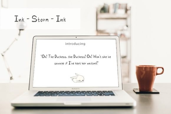 Ink Storm Ink: A Clean Script Font for Small Business Branding