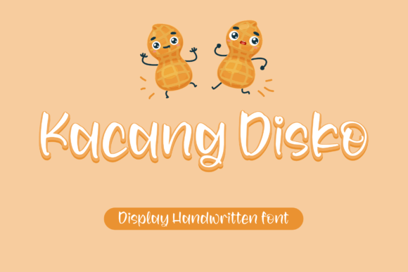 Kacang Disko – A Script Handwritten Font for Creative Branding
