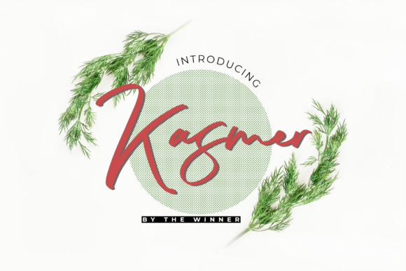 Kasmer: A Stylish Script Font for Scroll-Stopping Visuals