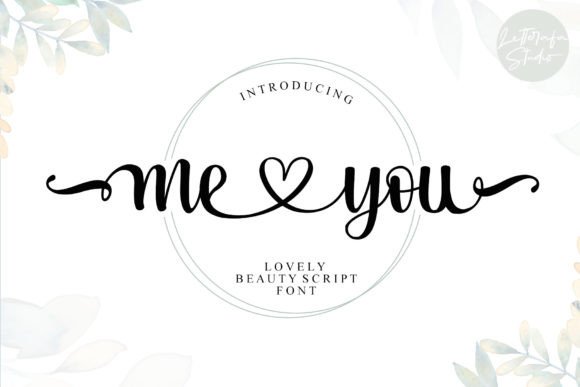 Me Love You: A Script Font for Handmade Magic