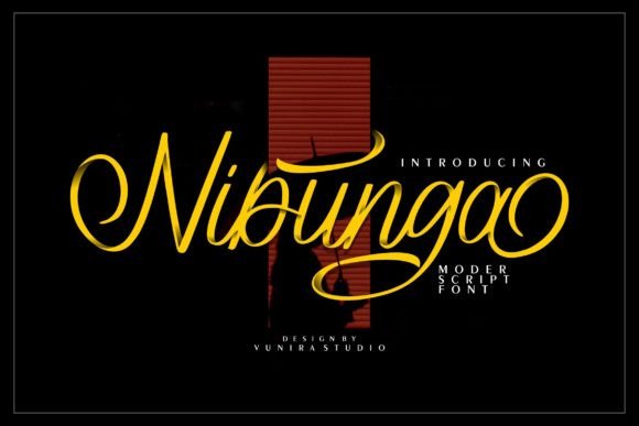 Nibunga: The Script Font That Elevates Every Campaign