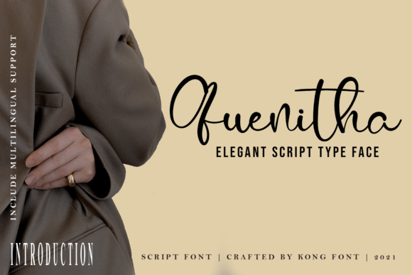 Quenitha: A Playful Handwritten Script Font for Scroll-Stopping Marketing