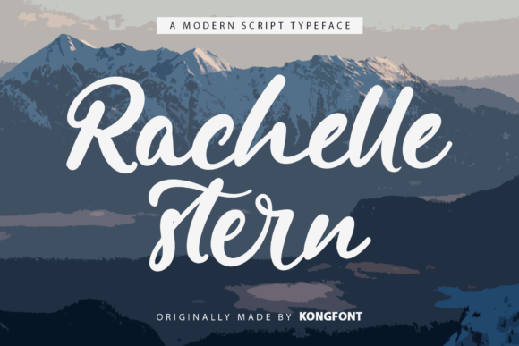 Rachelle Stern Font: A Modern Playful Script for Editorial Charm