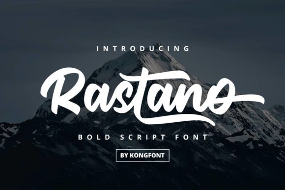 Rastano: The Playful Script Font That Elevates Your Brand
