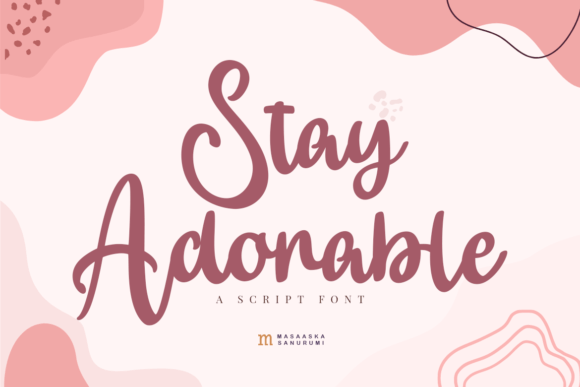 Stay Adorable: The Perfect Script Font for Digital Marketers and Designers