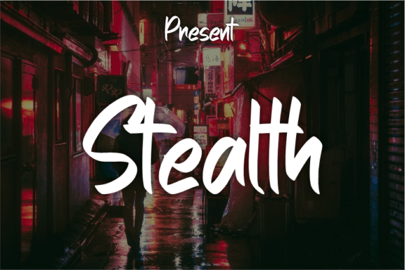 Stealth: A Script Font That Elevates Your Brand