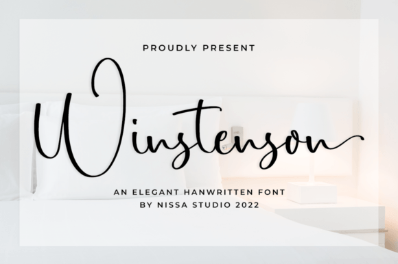 Winstenson: A Modern Handwritten Font for Web Design